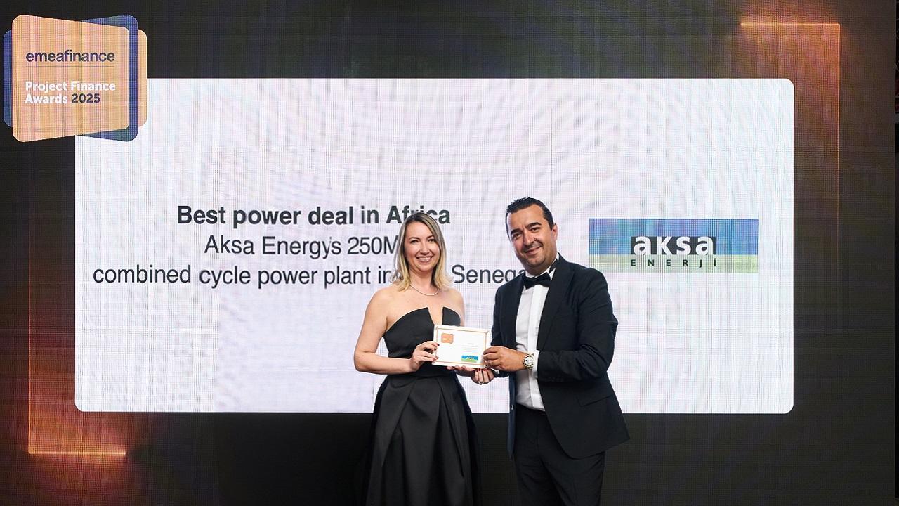 Aksa Enerji’ye EMEA Finance’ten 2 Prestijli Ödül aldı!