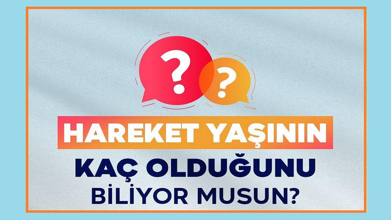 Hareket yaşınızı biliyor musunuz? Sağlık Bakanlığı