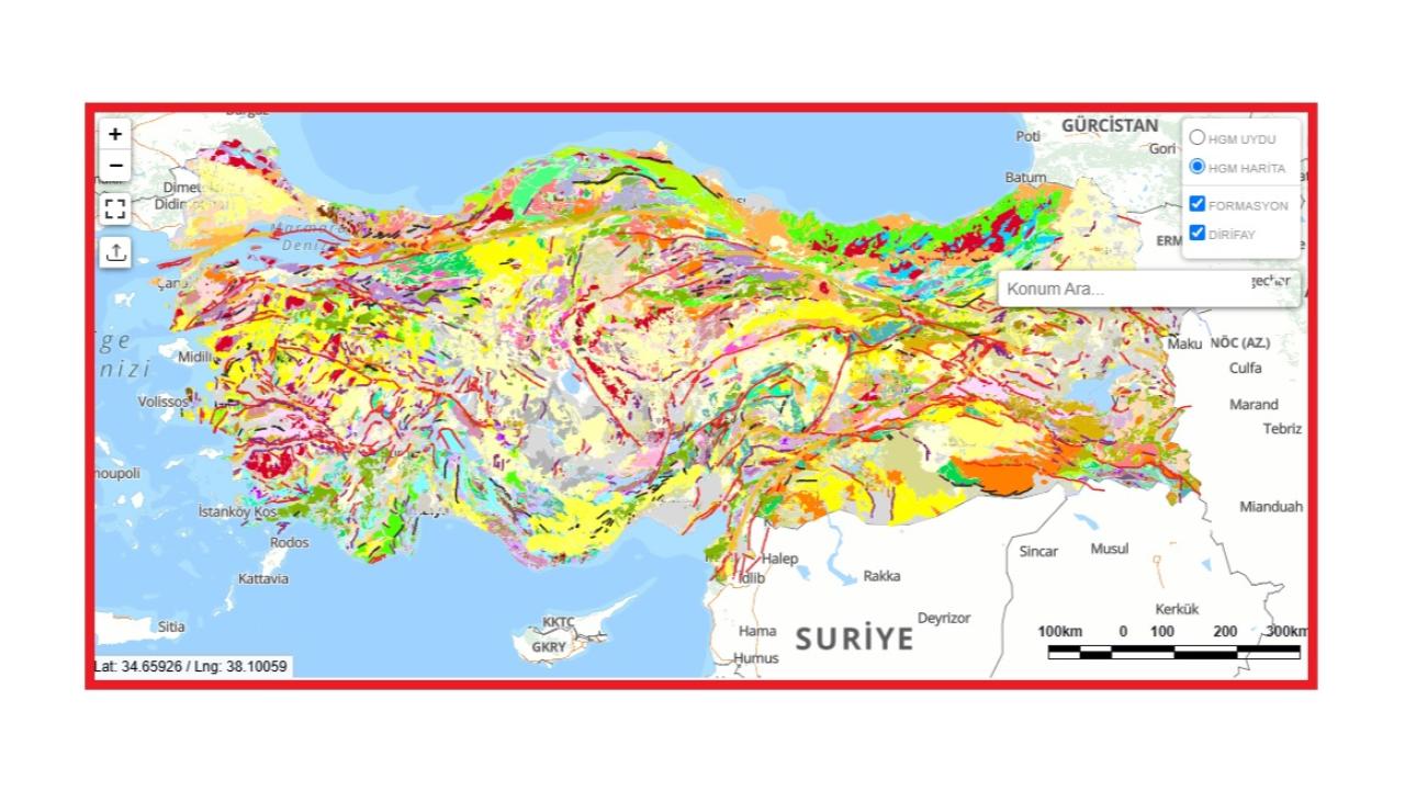 MTA ''Yeni Fay Haritasını yayınladı''