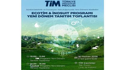 TİM ''18 Haziran'da çevrimiçi olarak gerçekleştirilecek''