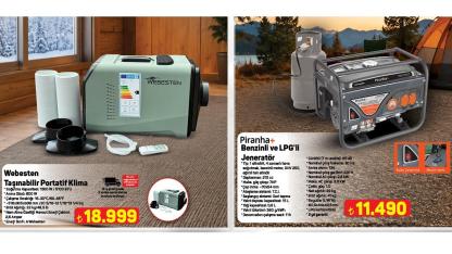 A101 yeni temmuz kampanyası başlattı 'Jeneratör 11.490 TL'