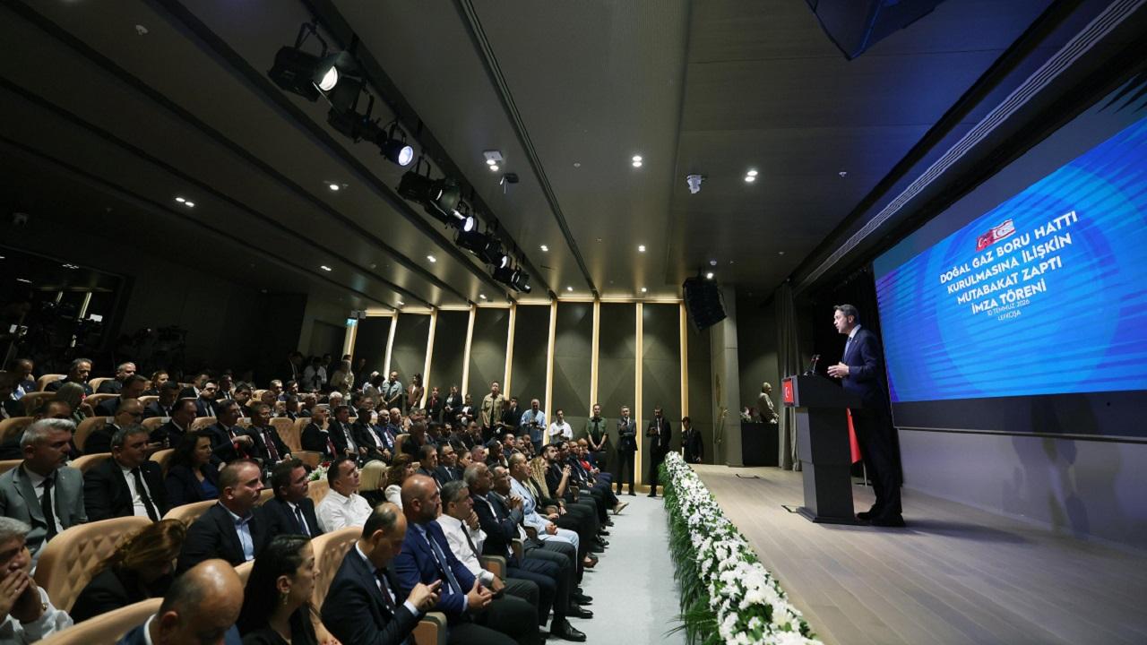 KKTC'ye özel doğal gaz boru hattı