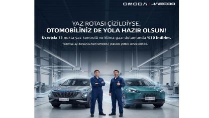 OMODA -JAECOO yeni kampanya başlattı 'ÜCRETSİZ Yaz Kontrolü'