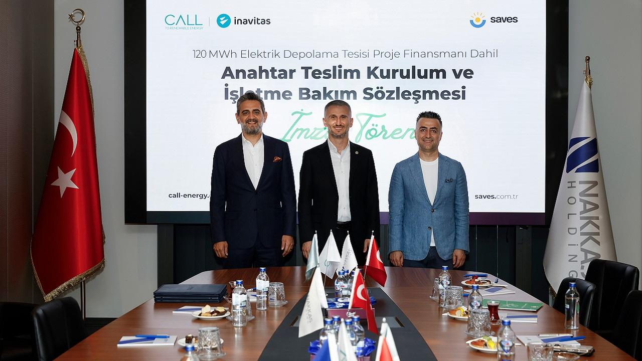 Türkiye’nin ilk Yap-İşlet-Devret enerji depolama projesi için imzalar atıldı
