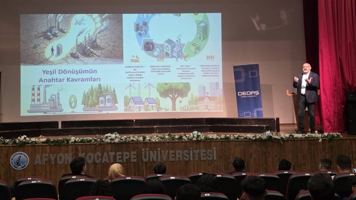 OEDAŞ ve ESO’dan Afyon Kocatepe Üniversitesi’nde ‘Yeşil Yakalı’ eğitimi