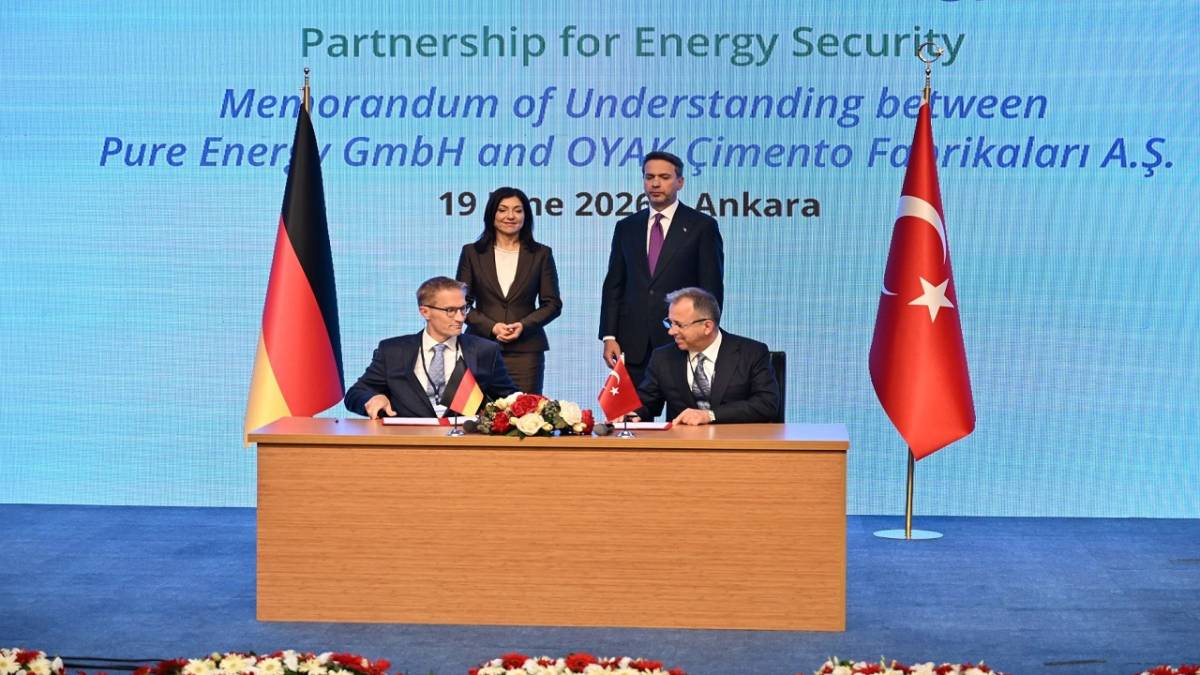 OYAK Çimento ve Pure Energy 'GELECEK için stratejik ortaklık'
