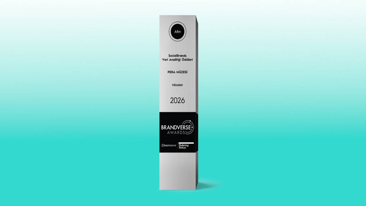 Pera Müzesi’ne Brandverse Awards’ta Bir Altın Ödül Daha
