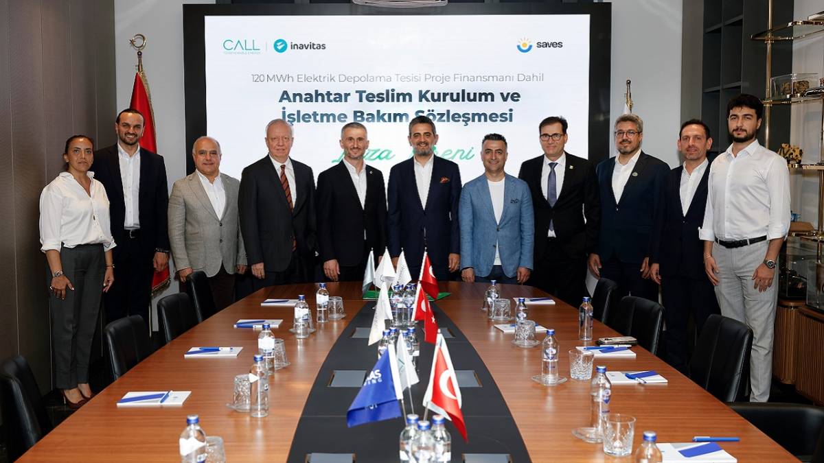 Türkiye’nin ilk Yap-İşlet-Devret enerji depolama projesi için imzalar atıldı